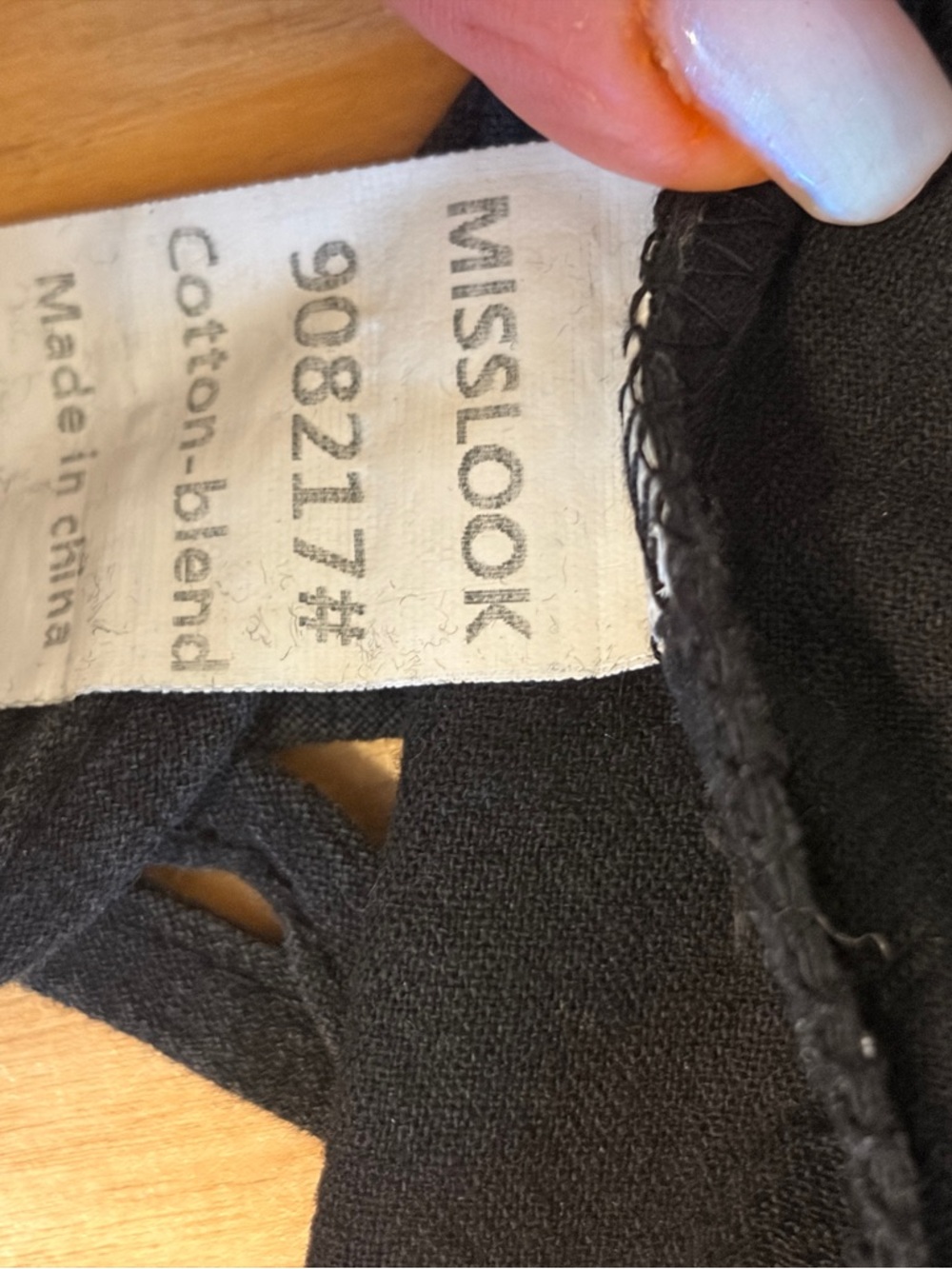 MISSLOOK Black Lightweight jumpsuit - Picture 3 of 3